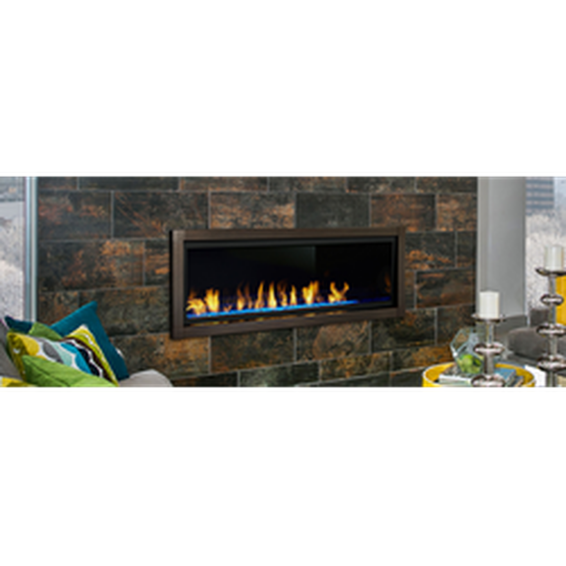 Monessen Artisan 60" Vent Free Liquid Propane Gas Linear Fireplace With IPI Plus Electronic Ignition