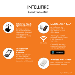 Monessen Artisan 60" Vent Free Natural Gas Linear Fireplace With IPI Plus Electronic Ignition