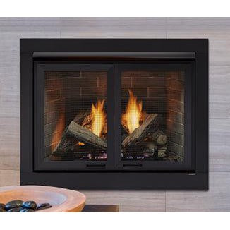 Monessen Attribute 32" Universal Circulating Vent Free Firebox With Radiant Face and Multitonal Brown Reversible Interior Panels