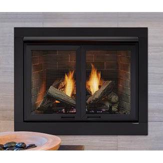 Monessen Attribute 36" Universal Circulating Vent Free Firebox With Radiant Face and Multitonal Brown Reversible Interior Panels