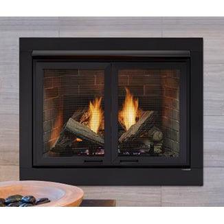Monessen Attribute 36" Universal Circulating Vent Free Firebox With Radiant Face and Multitonal Gray Reversible Interior Panels
