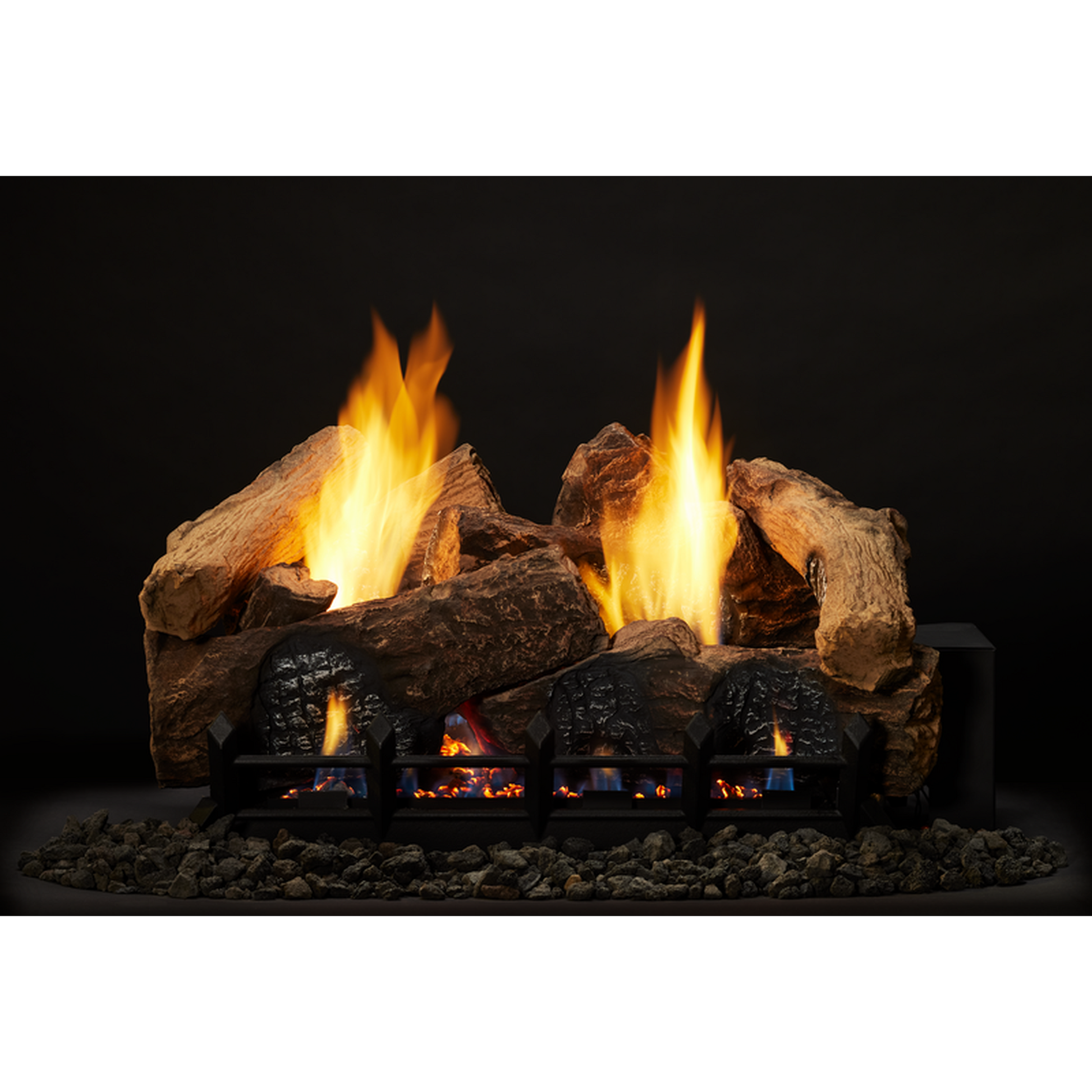 Monessen Attribute 42" Universal Circulating Vent Free Firebox With Radiant Face and Multitonal Gray Reversible Interior Panels