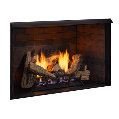 Monessen Attribute 42" Universal Circulating Vent Free Firebox With Radiant Face and Multitonal Gray Reversible Interior Panels