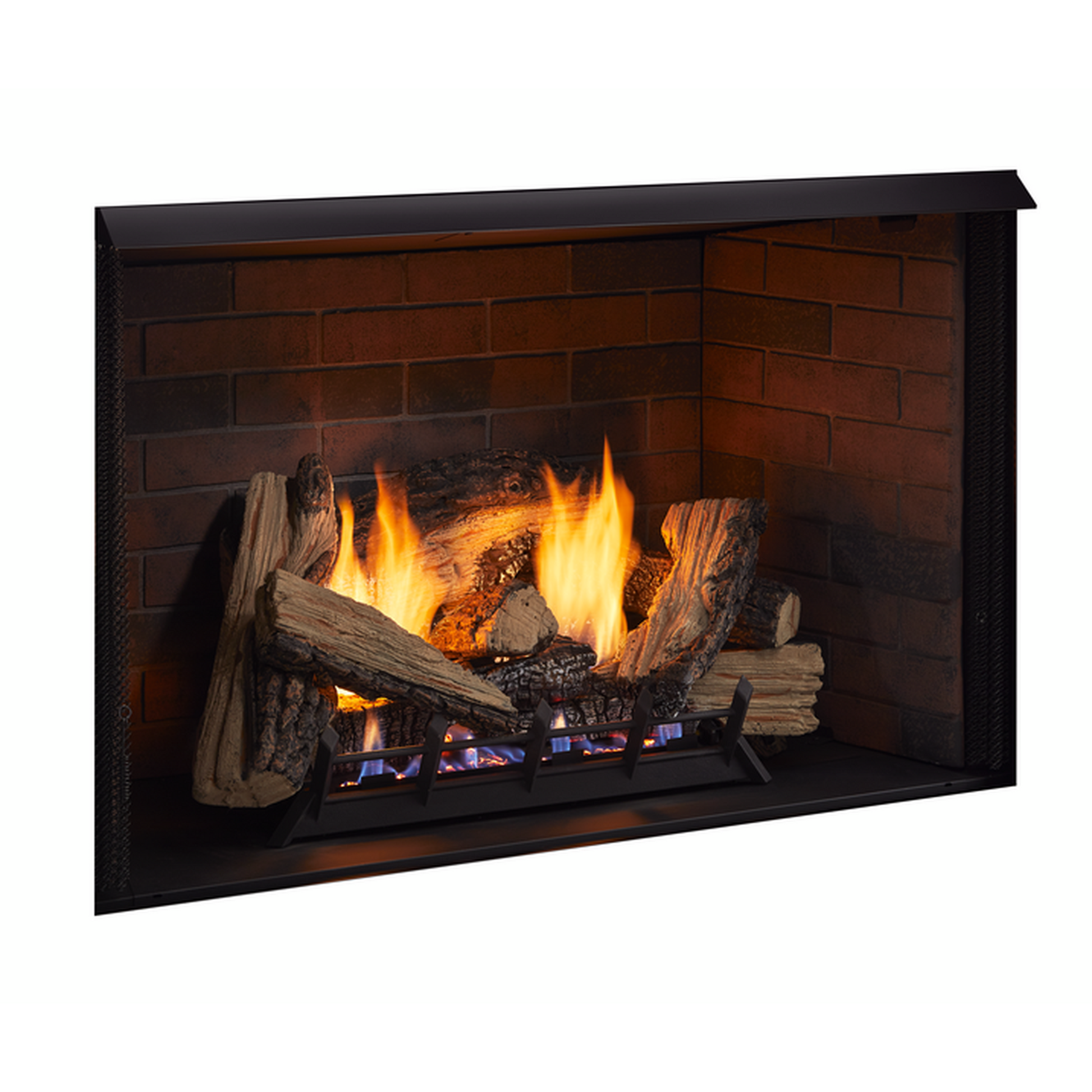 Monessen Attribute 42" Universal Circulating Vent Free Firebox With Radiant Face and Multitonal Gray Reversible Interior Panels