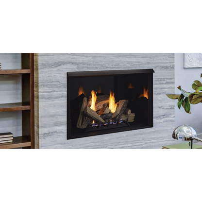 Monessen Attribute 42" Universal Circulating Vent Free Firebox With Radiant Face and Multitonal Gray Reversible Interior Panels