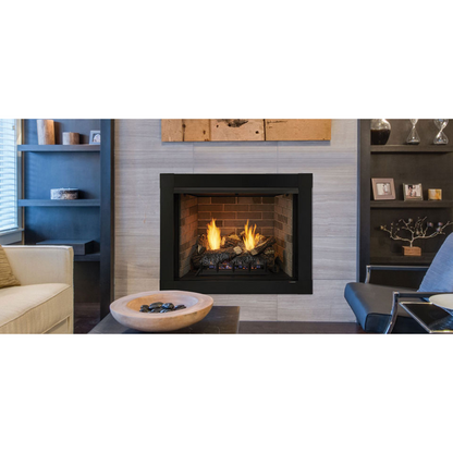Monessen Attribute 42" Universal Circulating Vent Free Firebox With Radiant Face and Multitonal Gray Reversible Interior Panels