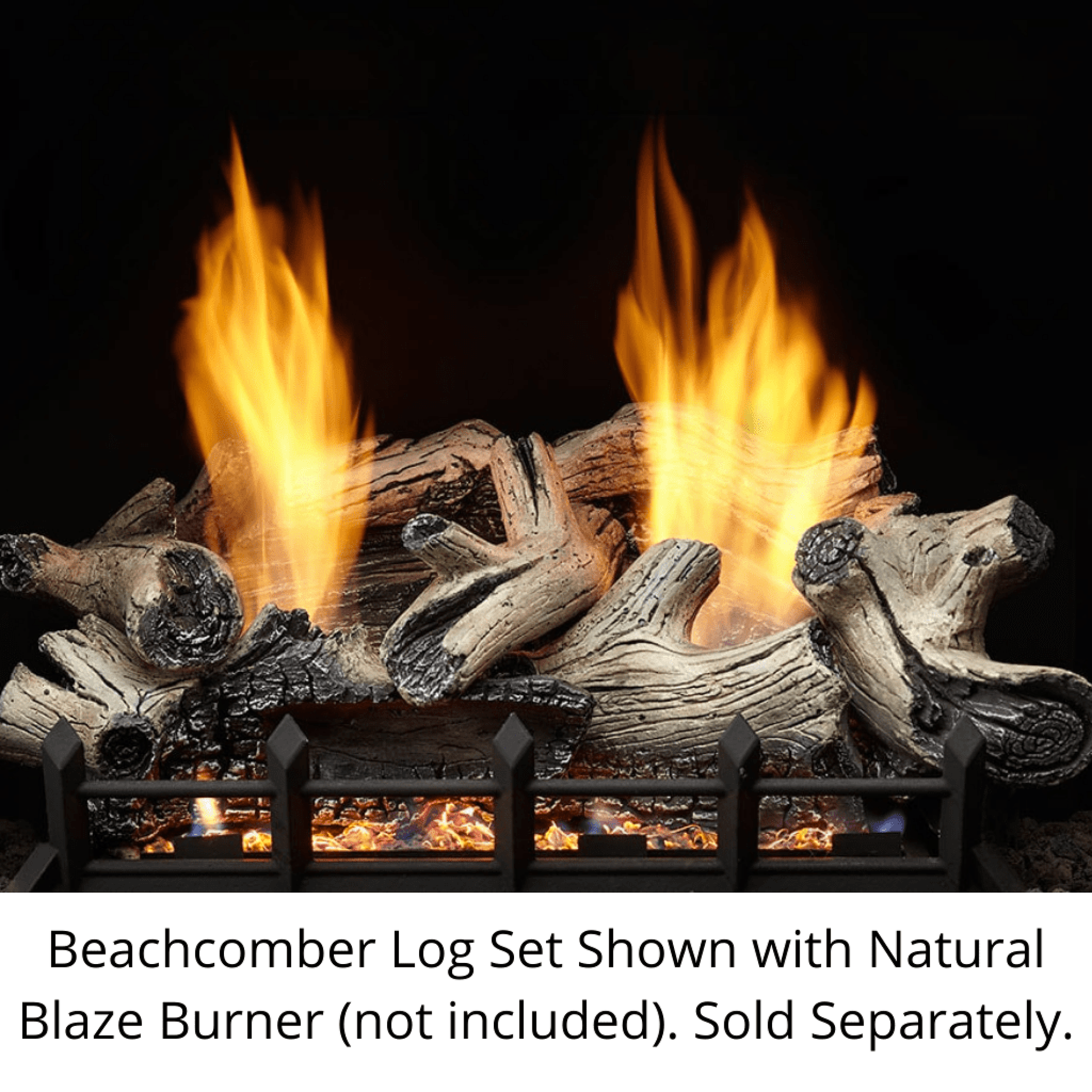 Monessen Beachcomber 18" Burncrete Refractory Gas Log Set