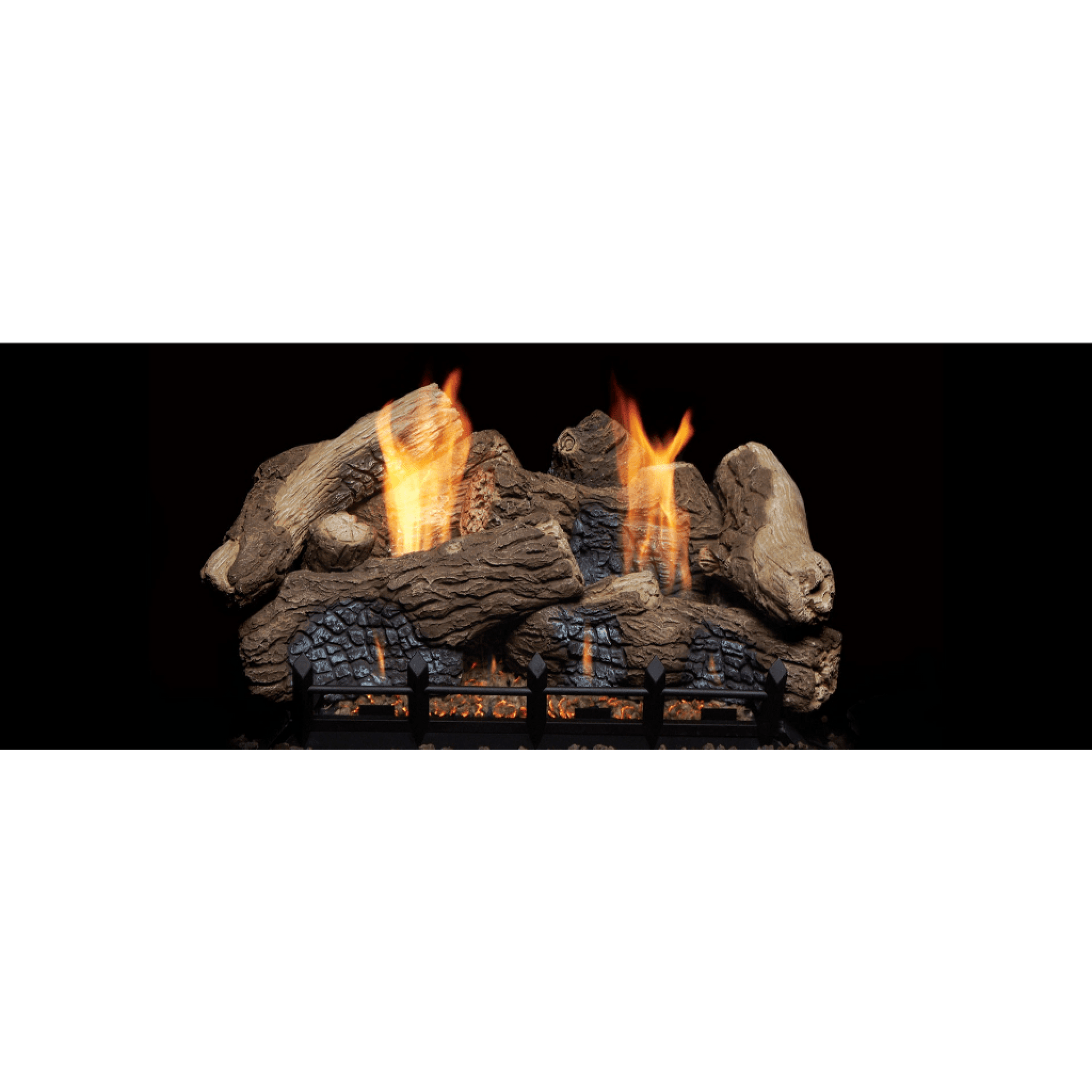 Monessen Berkley Oak 18" Ceramic Fiber Gas Log Set