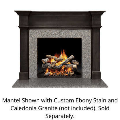 Monessen Design Series Bellevue B 48" Primed MDF Flush Wood Mantel