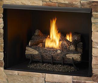Monessen Exacta 32" Vent Free Circulating Clean Face Firebox with Herringbone Interior Panels