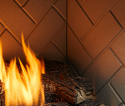 Monessen Exacta 42" Vent Free Circulating Clean Face Firebox with Stacked Traditional Interior Panels