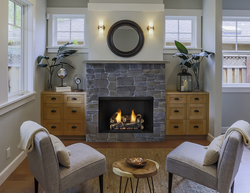 Monessen Exacta 42" Vent Free Circulating Clean Face Firebox with Stacked Traditional Interior Panels