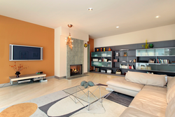 Monessen Exacta 42" Vent Free Circulating Clean Face Firebox with Stacked Traditional Interior Panels