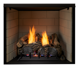 Monessen Exacta 42" Vent Free Circulating Clean Face Firebox with Stacked Traditional Interior Panels