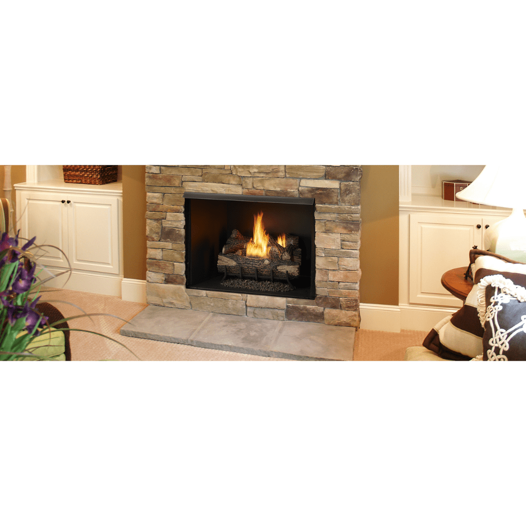 Monessen Exacta 42" Vent Free Circulating Clean Face Firebox with Herringbone Interior Panels