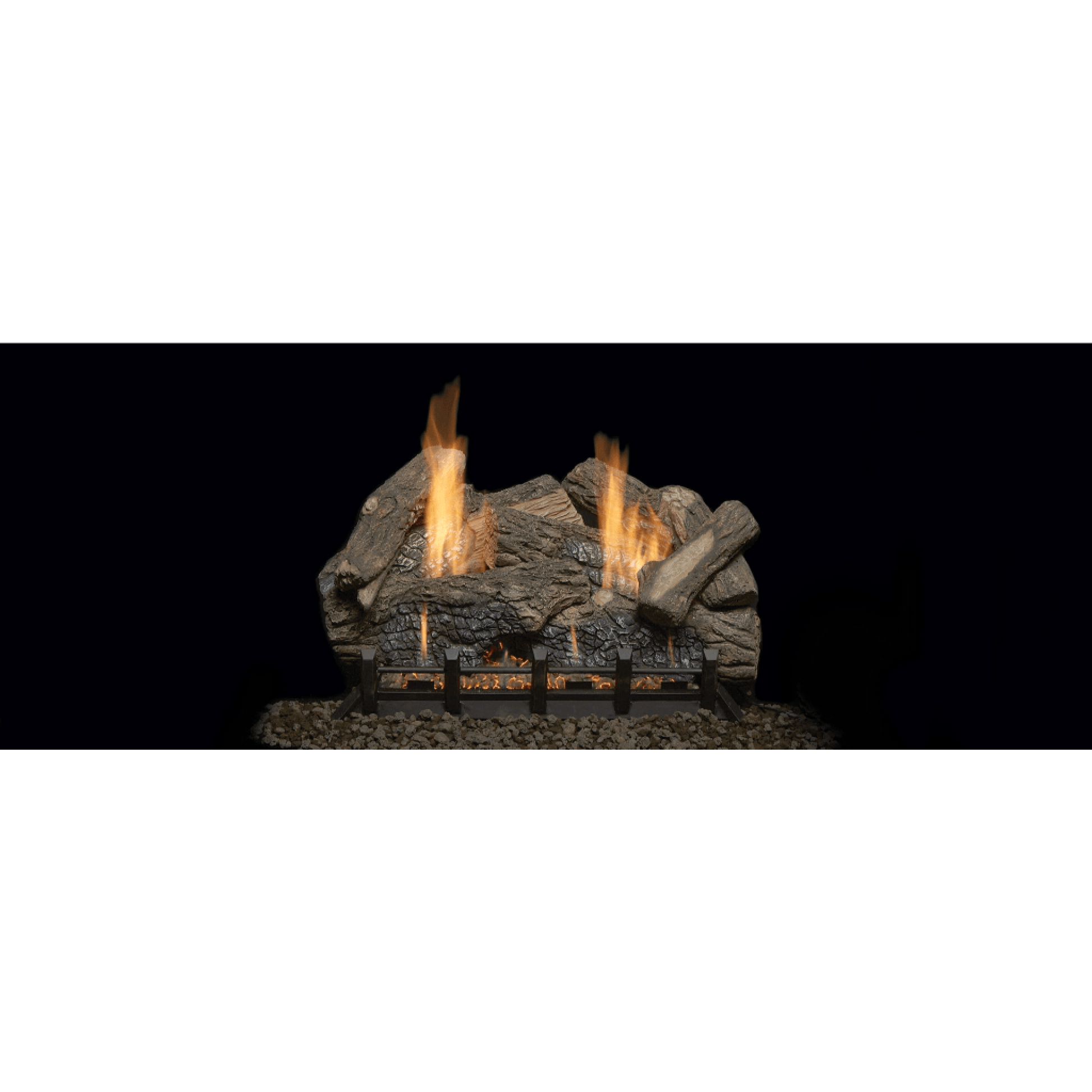Monessen Highland Oak 24" Refractory Gas Log Set