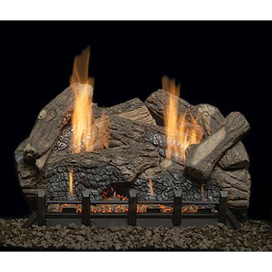 Monessen Highland Oak 24" Refractory Gas Log Set