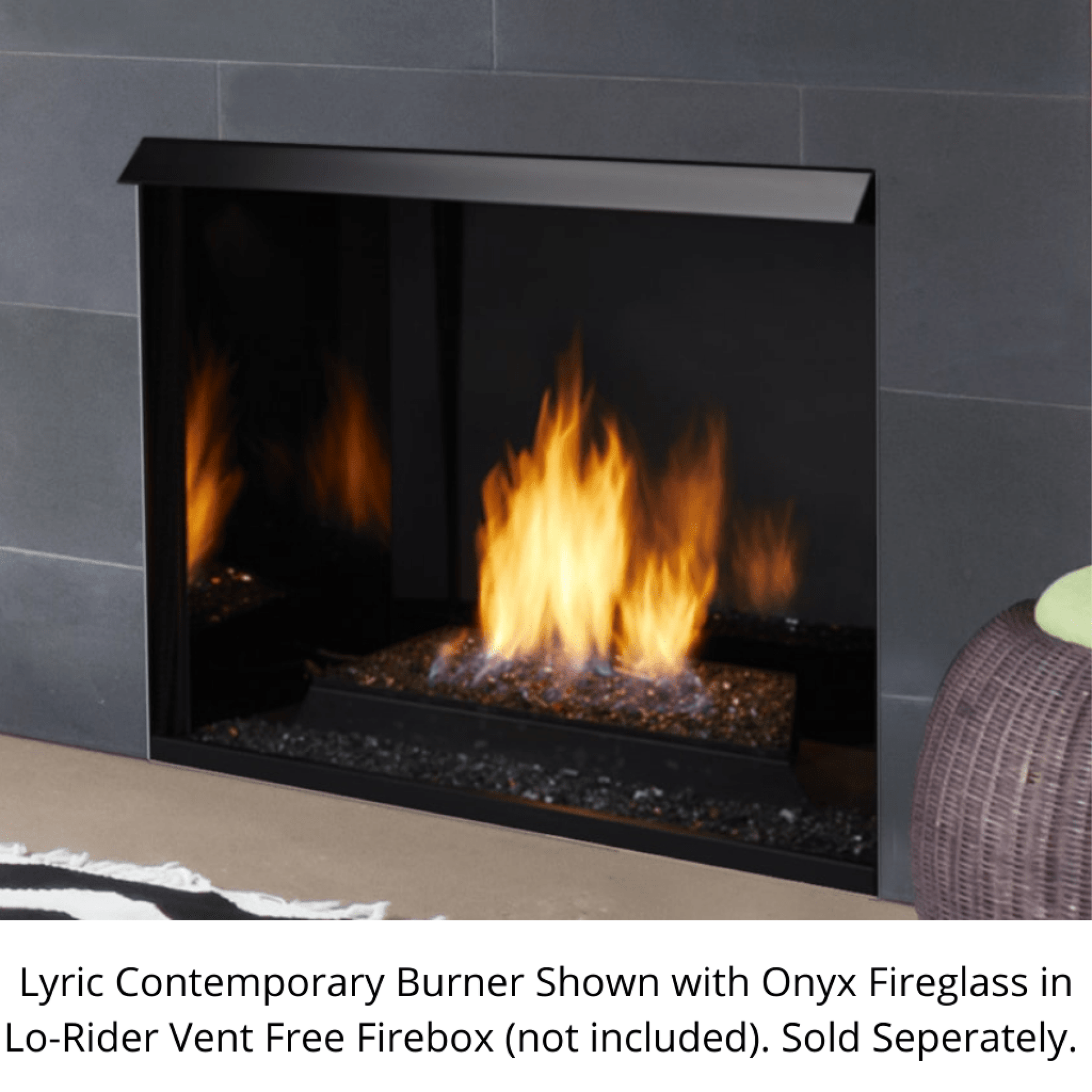 Monessen Lyric 18" Contemporary Vent Free Liquid Propane Gas Burner