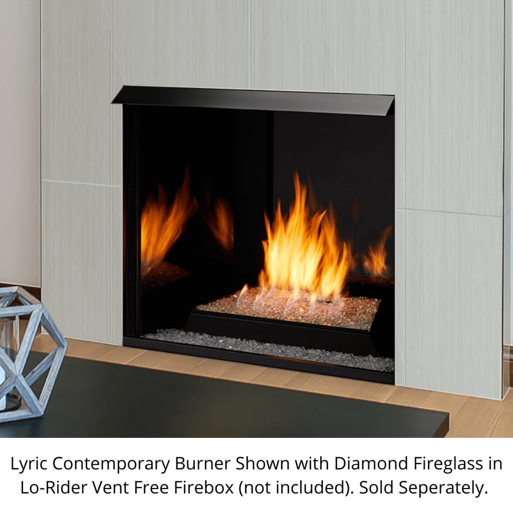 Monessen Lyric 24" Contemporary Vent Free Natural Gas Burner