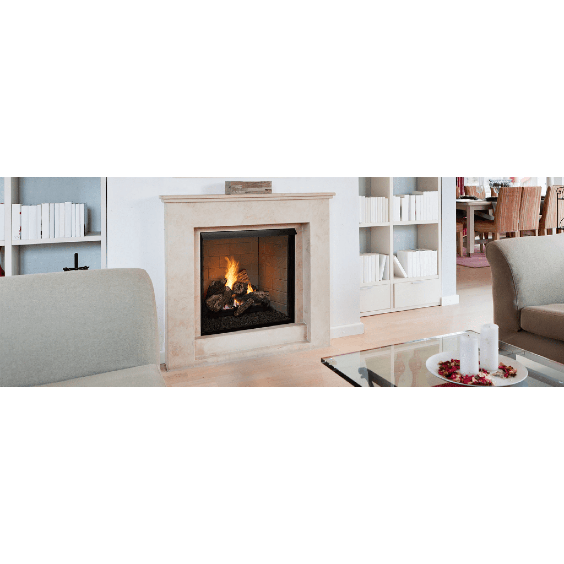 Monessen Mojo 22" Vented/Vent-Free Gas Log Set