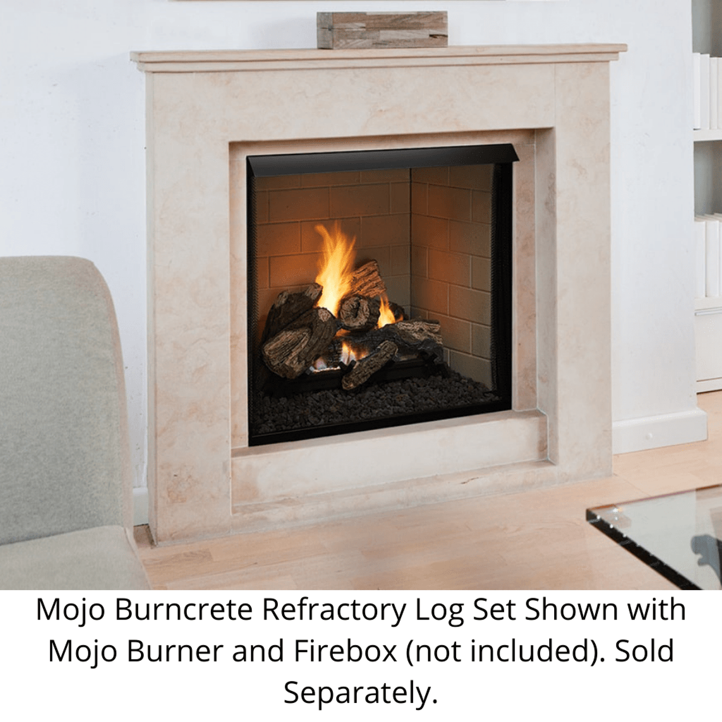 Monessen Mojo 27" Vented/Vent-Free Gas Log Set
