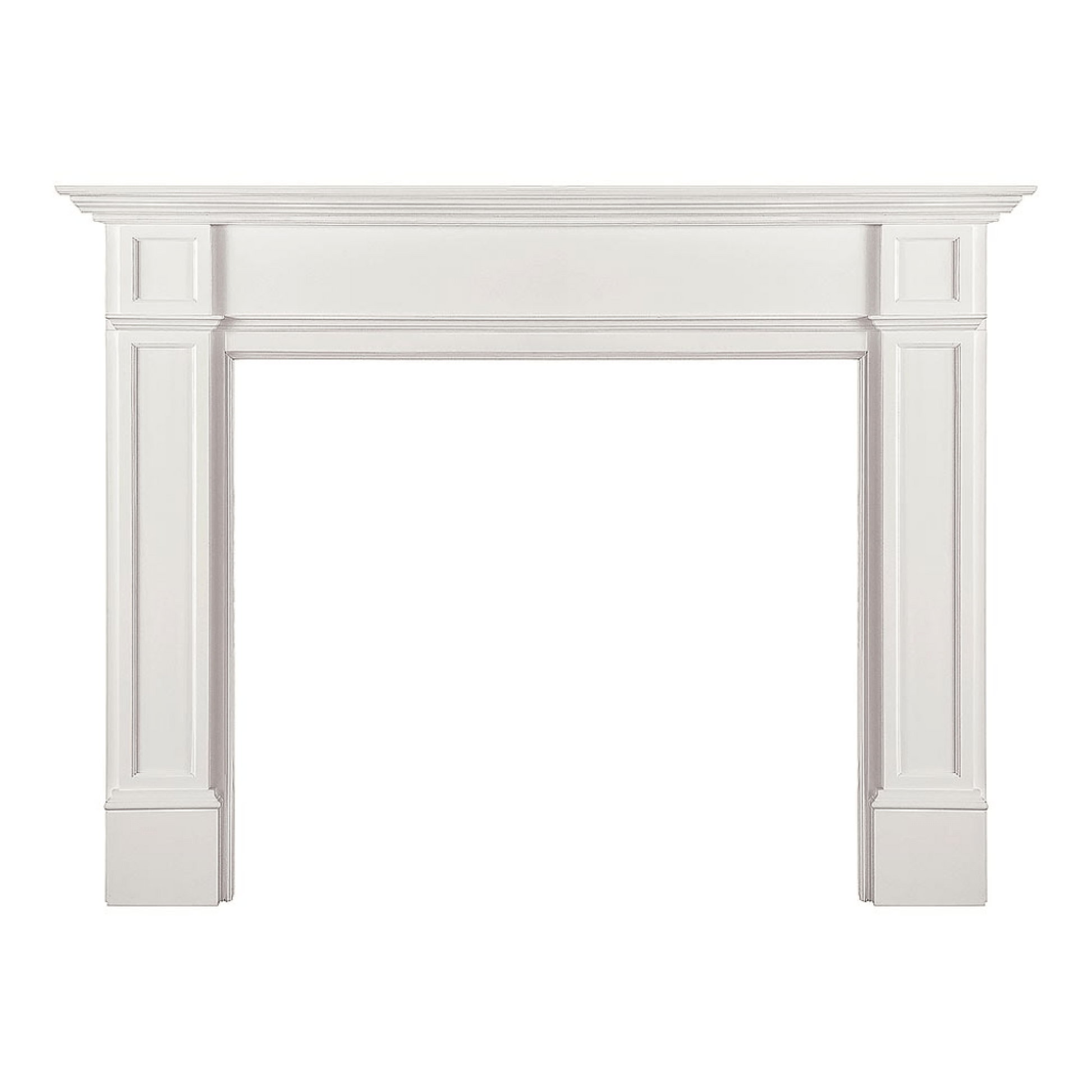 Monessen Signature Series Acadia A 44" Primed MDF Flush Wood Mantel