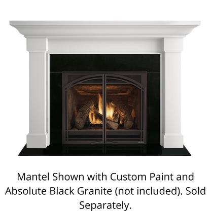 Monessen Signature Series Kenwood 60" Outside Width Primed MDF Flush Mantel