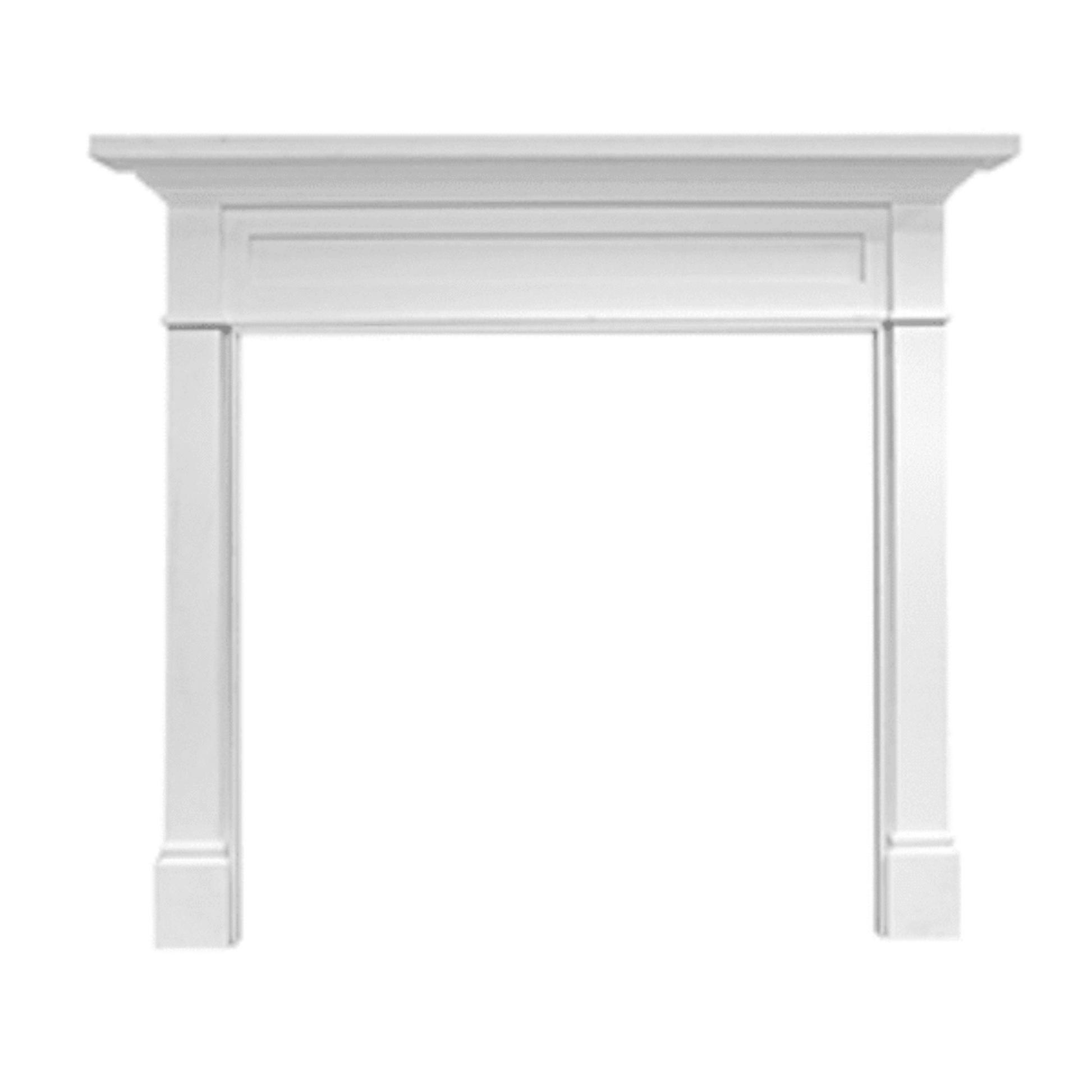 Monessen Signature Series Roxborough A 44" Primed MDF Flush Wood Mantel