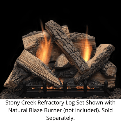 Monessen Stony Creek 30" Refractory Gas Log Set