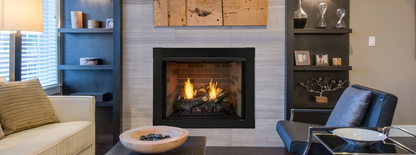 Monessen Attribute 42" Universal Circulating Vent Free Firebox With Radiant Face and Multitonal Brown Reversible Interior Panels