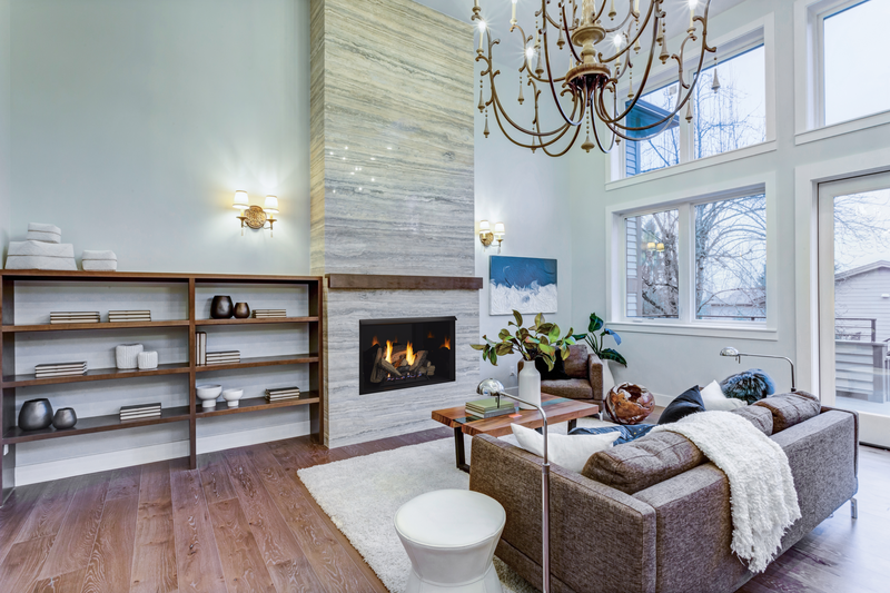 Monessen Attribute 42" Universal Circulating Vent Free Firebox With Radiant Face and Multitonal Brown Reversible Interior Panels