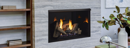 Monessen Attribute 42" Universal Circulating Vent Free Firebox With Radiant Face and Multitonal Brown Reversible Interior Panels