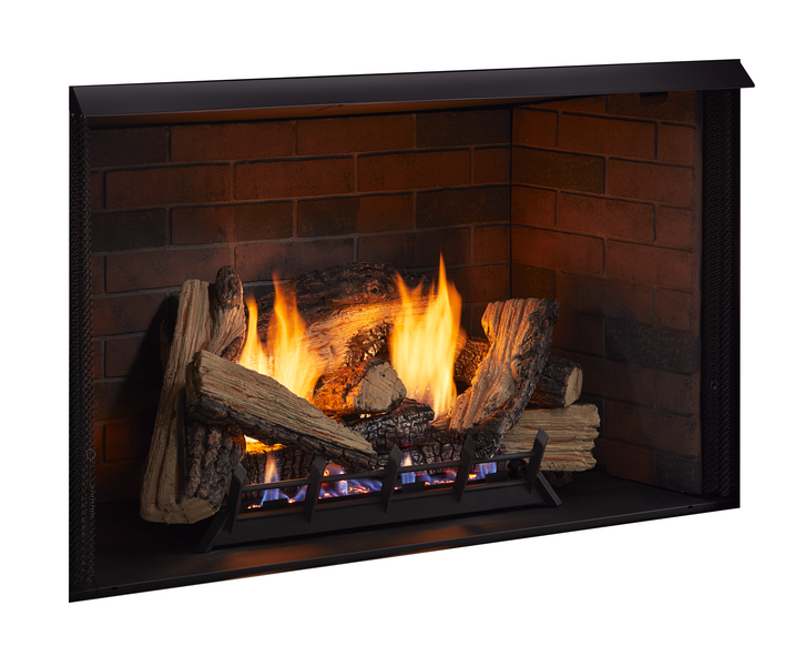 Monessen Attribute 42" Universal Circulating Vent Free Firebox With Radiant Face and Multitonal Brown Reversible Interior Panels