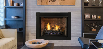 Monessen Attribute 42" Universal Circulating Vent Free Firebox With Radiant Face and Multitonal Brown Reversible Interior Panels