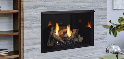 Monessen Attribute 42" Universal Circulating Vent Free Firebox With Radiant Face and Multitonal Brown Reversible Interior Panels