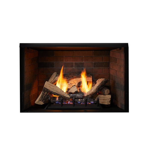 Monessen Attribute 42" Universal Circulating Vent Free Firebox With Radiant Face and Multitonal Brown Reversible Interior Panels