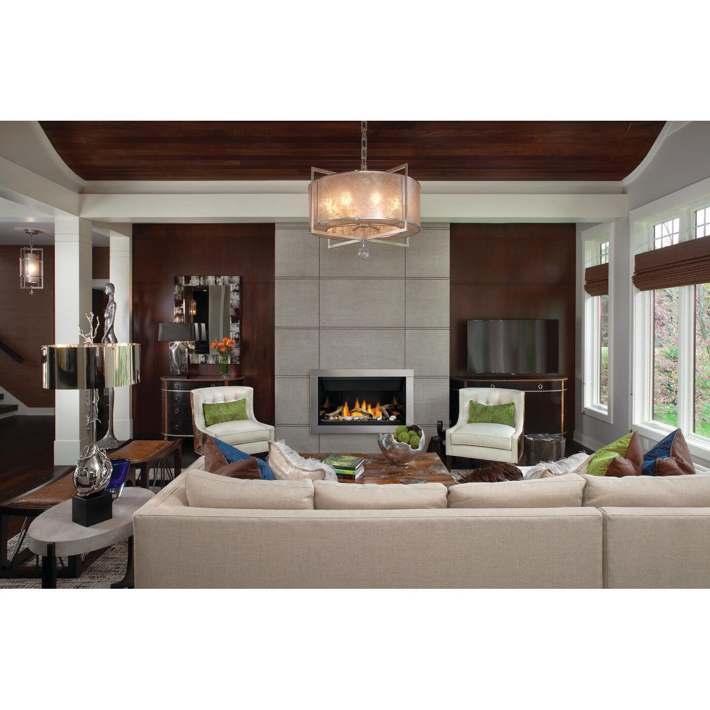 Napoleon Ascent 36" Electronic Ignition, Natural Gas Direct Vent Linear Fireplace