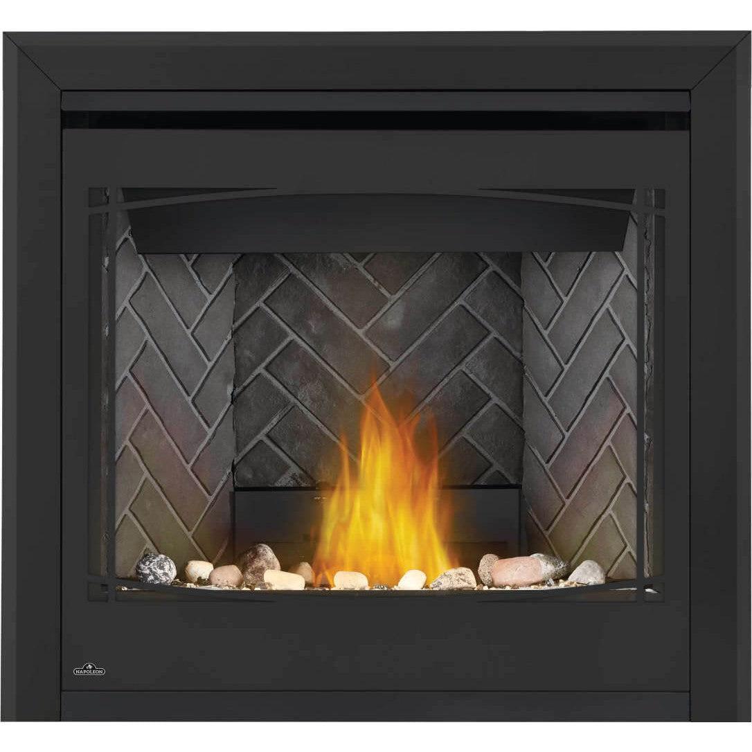 Napoleon Ascent 36" Millivolt Ignition, Natural Gas Direct Vent Fireplace