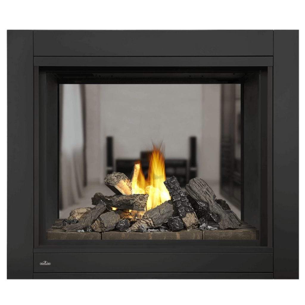 Napoleon Ascent 45" Multi-View Direct Vent See-Thru Gas Fireplace with Logs