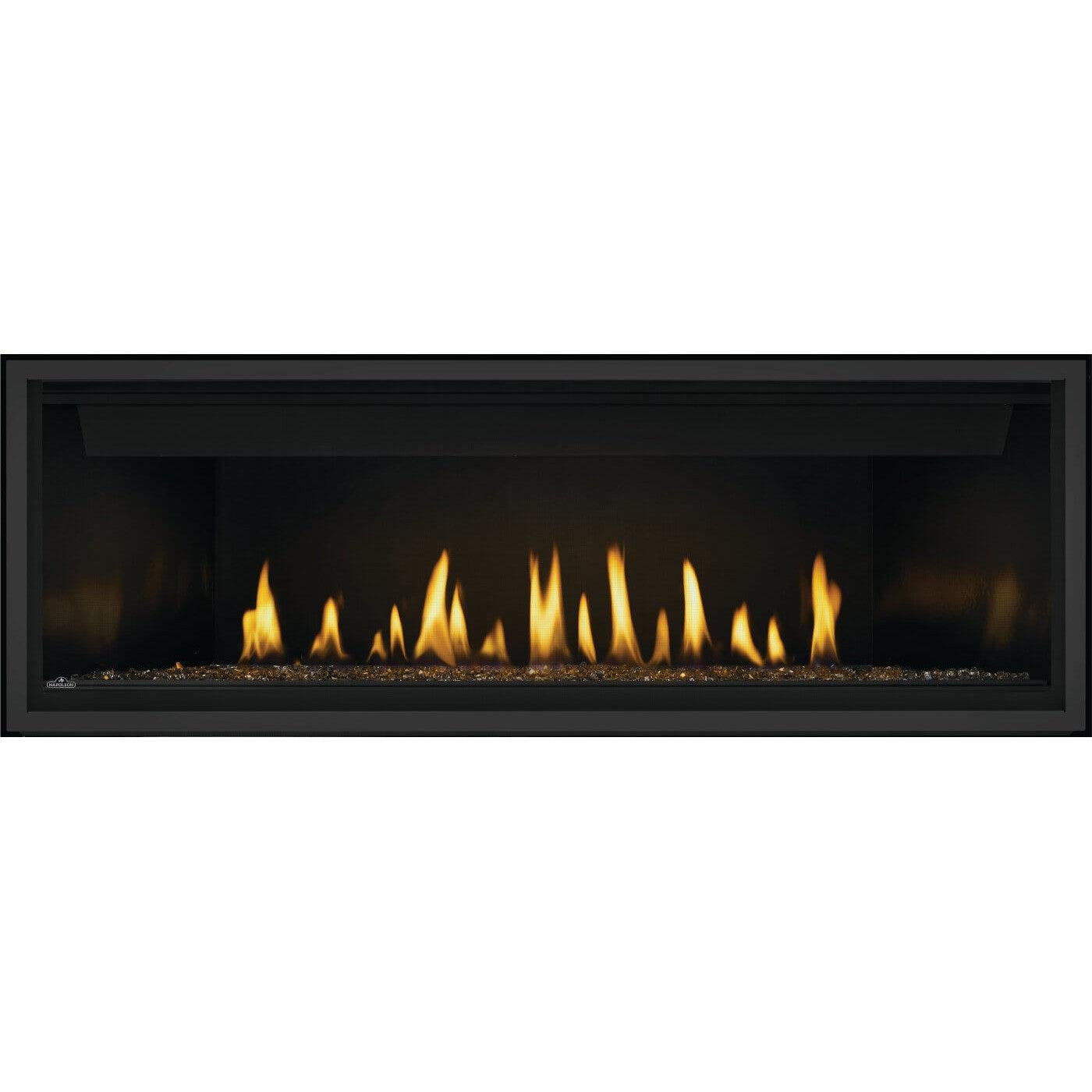 Napoleon Ascent 56" Electronic Ignition, Natural Gas Direct Vent Linear Fireplace