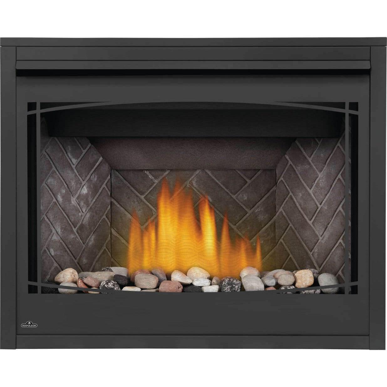 Napoleon Ascent BX 42" Electronic Ignition, Natural Gas Direct Vent Fireplace