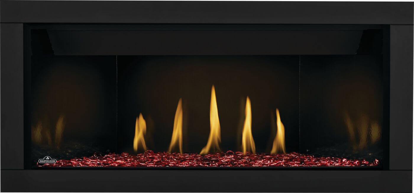 Napoleon Ascent Premium 42" Electronic Ignition, Natural Gas Direct Vent Linear Fireplace
