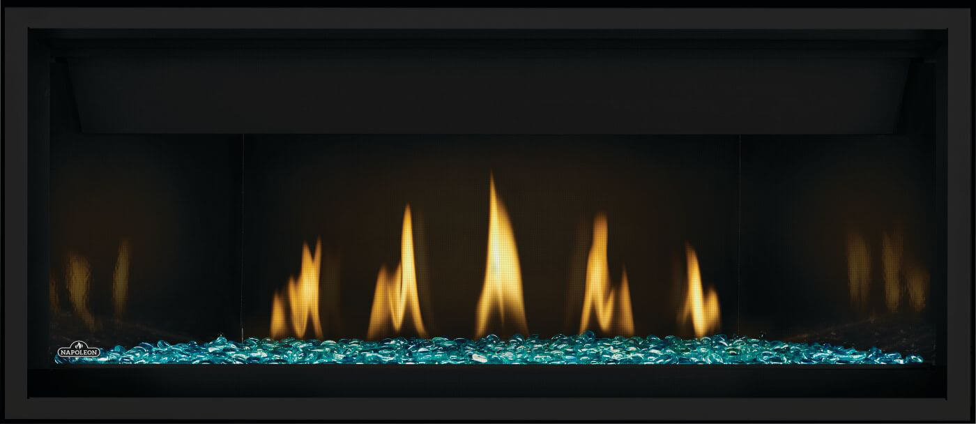 Napoleon Ascent Premium 46" Electronic Ignition, Natural Gas Direct Vent Linear Fireplace