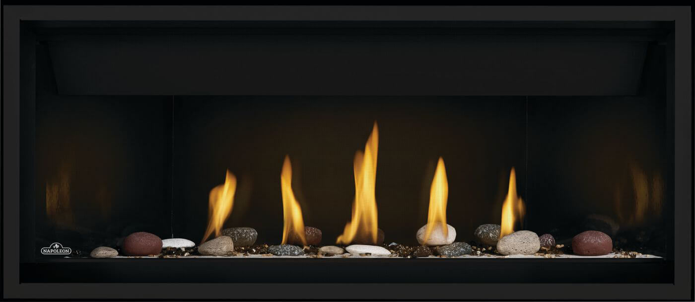 Napoleon Ascent Premium 46" Electronic Ignition, Natural Gas Direct Vent Linear Fireplace