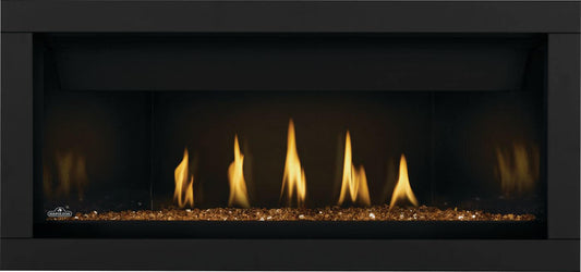 Napoleon Ascent Premium 46" Electronic Ignition, Natural Gas Direct Vent Linear Fireplace