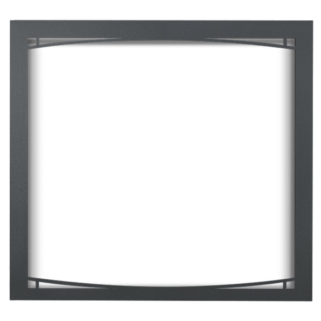 Napoleon Charcoal Zen Design Decorative Front for 42" Altitude Direct Vent Fireplace