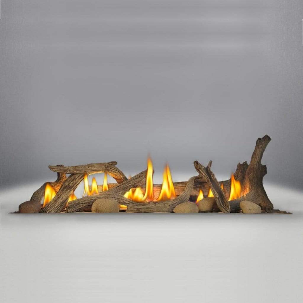 Napoleon DL45 Rock and Driftwood Log Set Accessory for Gas Fireplaces