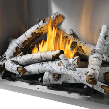 Napoleon High-Definition Birch Log Set for 36" Riverside Outdoor Fireplace