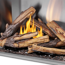 Napoleon High-Definition Split Oak Log Set for 36" Riverside Outdoor Fireplace