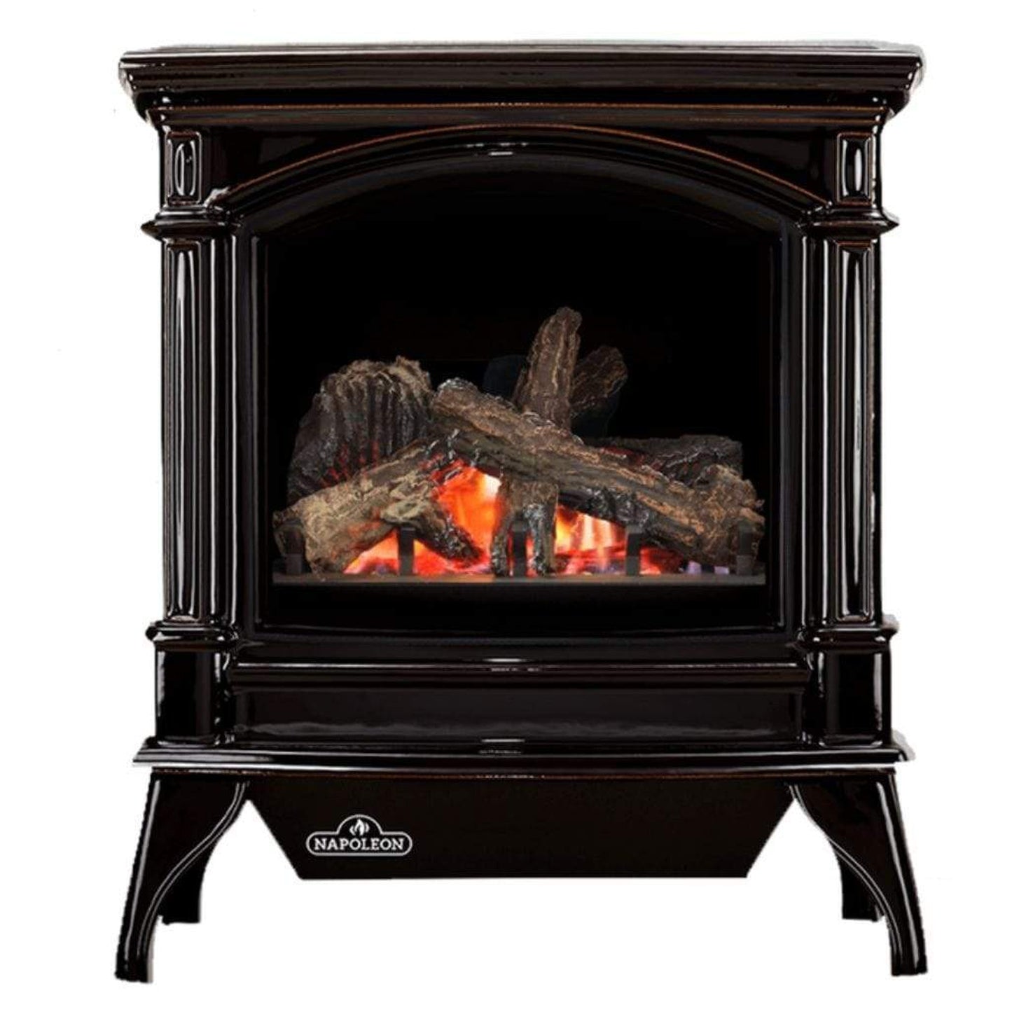Napoleon Knightsbridge 27" Majolica Brown Direct Vent Cast Iron Gas Stove